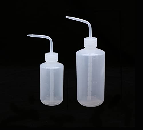 Garrafa de lavagem de plástico huohuo 2 pcs ldpe squeeze garrafas de plástico econômico, para química,