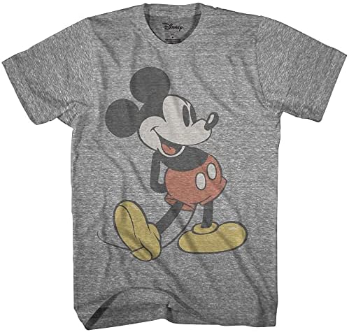 Camiseta gráfica gigante do Mickey Mouse da Disney Men Mouse