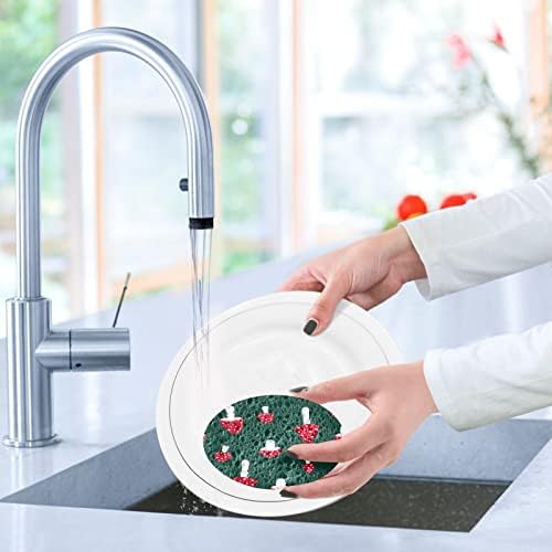 Kigai 3 PCs Limpeza Esponja Esponjas Odor Ponto de limpeza de cozinha grátis para lavar pratos esponja de polpa