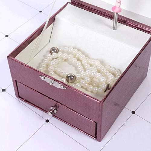 WPYYI Music Dance Girl Jewelry Box Box Storage Container