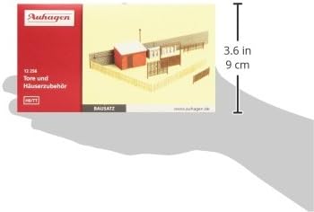 Auhagen 12256 Gates com Kit de modelagem de acessórios para construção