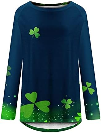 Túnicas de camisas do dia de St Pattys para as mulheres vestirem com leggings Irish Green Tshirt