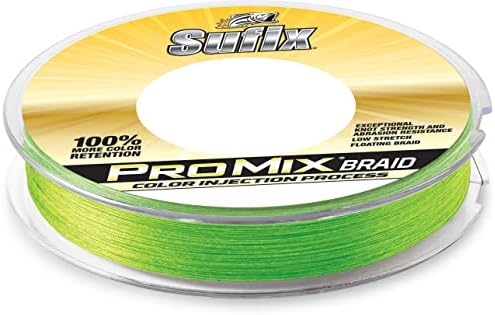 SUFIX Promix Braid 6 lb neon limão