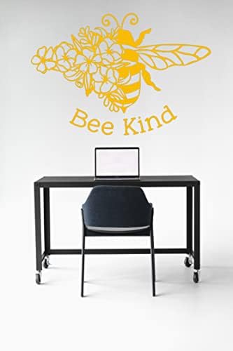 Citação de abelha Flores A5 A4 A3 e Grandes tamanhos reutilizáveis ​​Mylar Decor Blessing Creativity