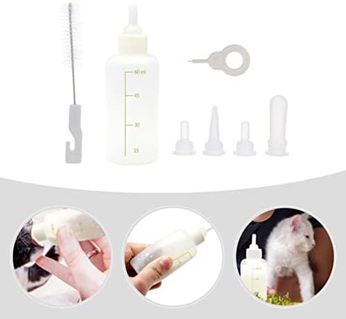 Yardwe Puppy Supplies Bottle de enfermagem de animais de estimação 5 conjuntos de animais de