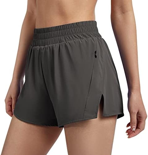 Mulheres suuksess leves shorts atléticos rápidos secos com cintura alta