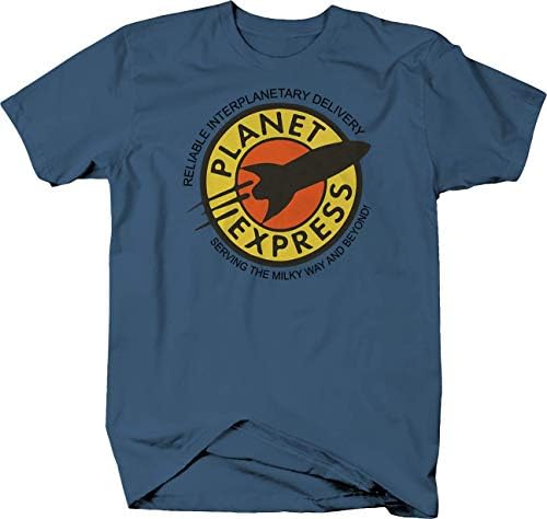 Caps Supply Planet Express Express Cirty Logo'd Classic Tam camiseta engraçada