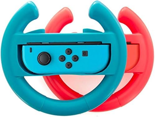 Kit de acessórios para Nintendo Switch Games Starter, volante 2x, kit de aperto 2x, estojo de transporte