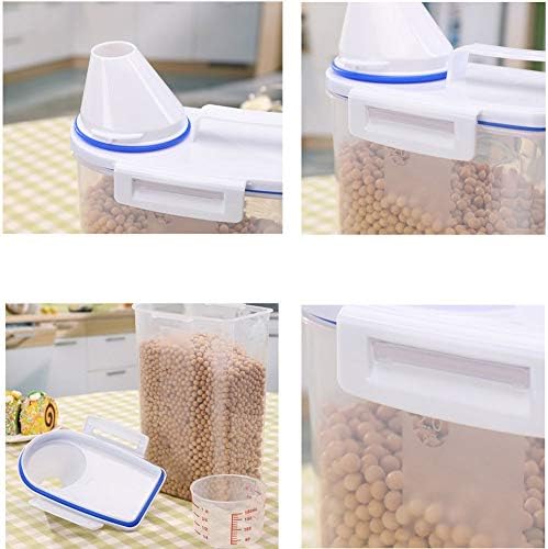 Lkyboa Plastic Cereal Cereal Storage Boxes