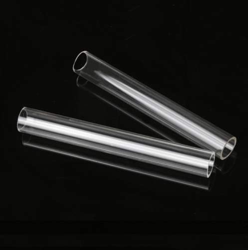 Parafuso 1pcs 300 mm de comprimento de cílico de acrílico alto transparente plexiglass tubo oco Material diy