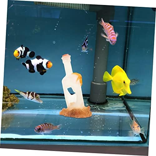 Decoração de desktop decoração de desktop de tanques de peixes decoração de réptil decoração de ornamentos de