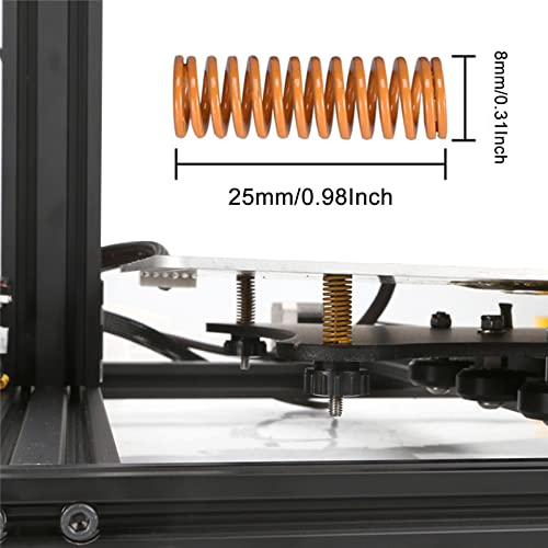 12 peças 3D Clipes de cama de vidro de impressora CLAMP com coluna de nivelamento de leito de leito