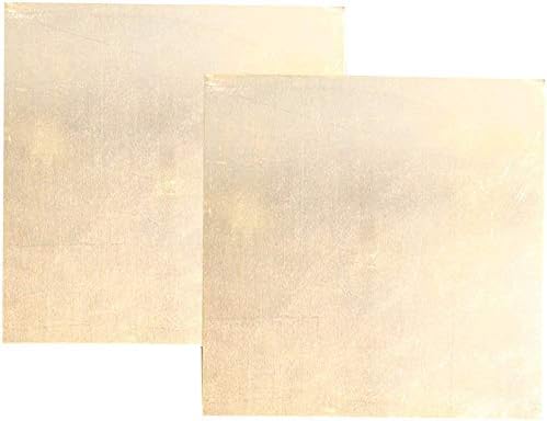 Chapas de latão de huilun metal metal folha folha placa de folha de cobre placa de papel alumínio de 2 mmx 100