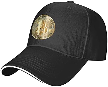 Bitcoin Logot Baseball Cap Hom