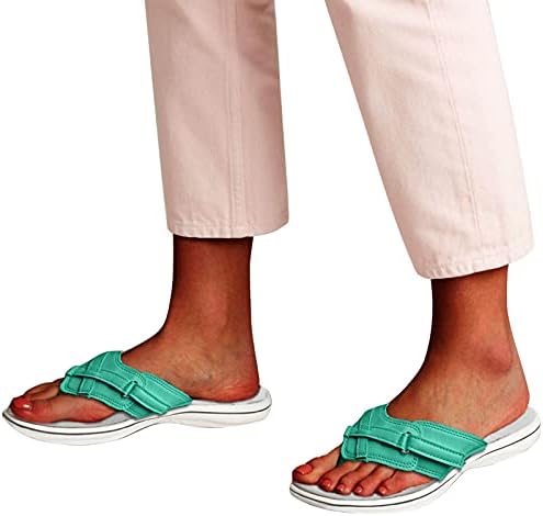 Chinelos para mulheres praia praia confortável moda casual cor sólida lixa plana chinelos externos sandálias Fuzzy