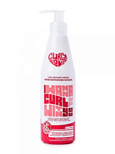 Curly Curl Curl Definidor Creme 10 oz - Para cachos mais definidos, hidratados e brilhantes