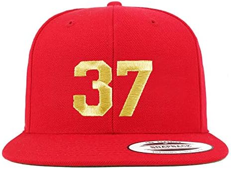 Trendy Apparel Shop número 37 Gold Thread Bill Snapback Baseball Cap