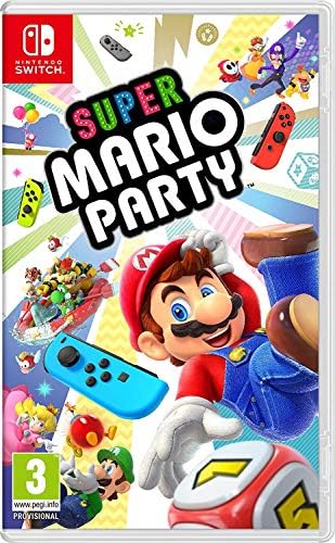 Nintendo Switch-Neon Red e Neon Blue Joy-Con Super Mario Party