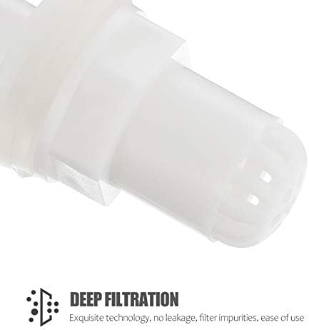 Garrafas de água plástica do doitool 4pcs substituição espigão plástico vazamento livre torneira