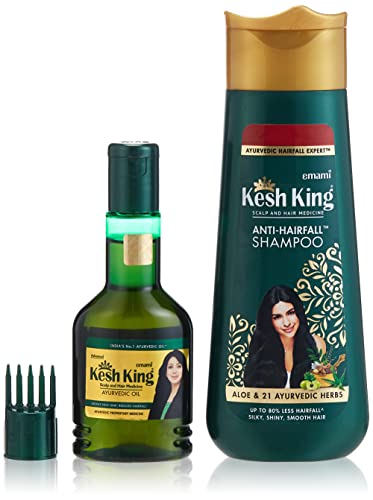 Cambo Ayurvédico Kesh Kesh e óleo de cabelo, 100ml