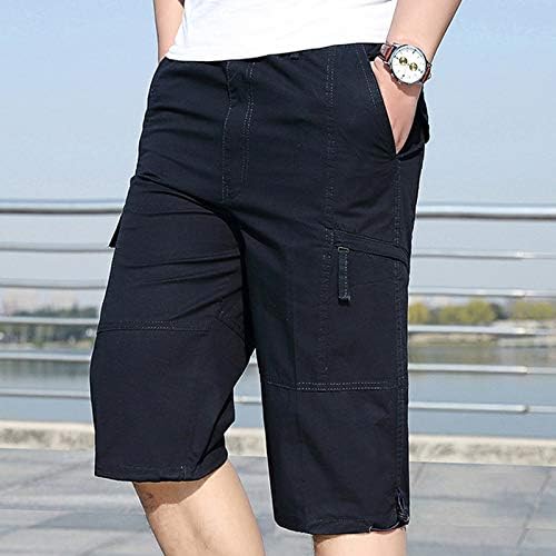 RTRDE Mens Cargo Shorts Homem Moda Zíper ao ar livre Pocket Shorts Sports macacão calça casual shorts