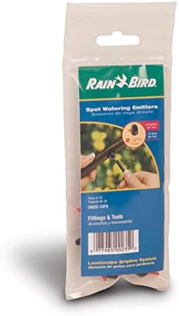 Rain Bird SW05-10PS Irrigação por gotejamento Dripper/Emissor de Rega, 0,5 galão por hora, 10 pacote