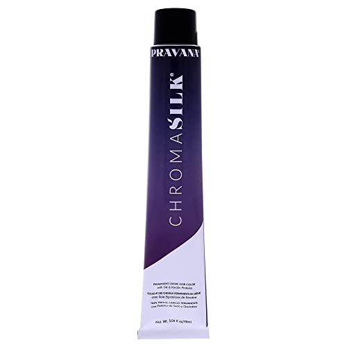 Pravana Chromasilk Creme Hair Color - 5.11 Light Intense Ash Brown Unissex Hair Color 3 oz i0105054