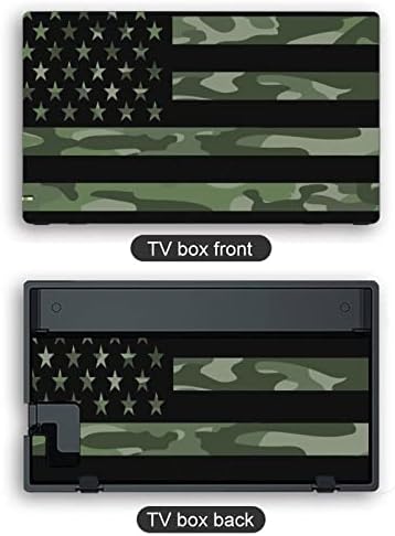 Adesivos de bandeira americana de camuflagem verde adesivos de embalagem full skin skin skin adesivos de proteção