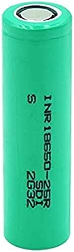 Morbex 18650 2500mAh 3,7V Bateria de lítio recarregável 18650 Baterias de íons de lítio, 10pcs