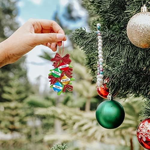 CRISTAL ACRYLIC Clear Creative Pingnd Christmas Tree Decoration Pendant Christmas Tree Decoration Pendant
