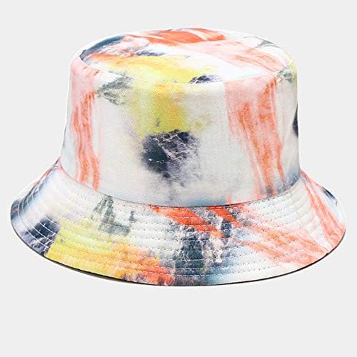 Basin Hat Hat Bucket Fisherman Visor ao ar livre Chapeira Hat de moda feminina Impressão de lapidação de sol ao