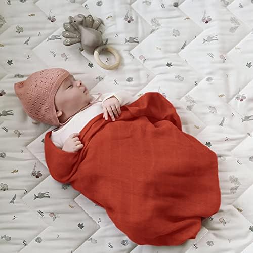 Chippi & Co Plain Muslin Swaddle Cobertors | Cobertor de bambu de algodão macio para meninos e meninas | Conjunto