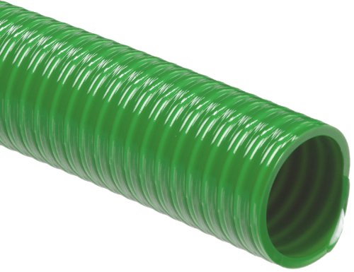 Unisource 1510 Green PVC Water Sucção/Mangueira de descarga, 65 psi Pressão máxima, comprimento de 100