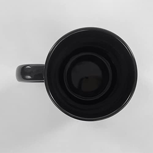 Designsify Bibliotecário desde 2023, 15oz de caneca preta de café com xícara de chá com alça, presentes para