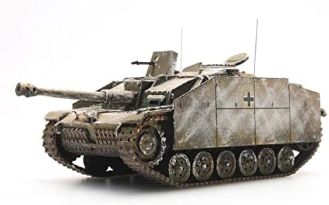 FMOCHANGMDP Tanque 3D Puzzles Modelos de plástico kits, 1/35 Escala alemã Sturmgeschutz III Ausf G 1943