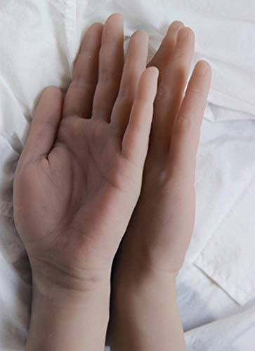 Manicure Pratique as mãos dos dedos Simulação de silicone da arte de metal Adereços e acessórios Modelo