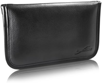 Caixa de ondas de caixa compatível com o Oppo A5S - Elite Leather Messenger Pouch, Design de envelope