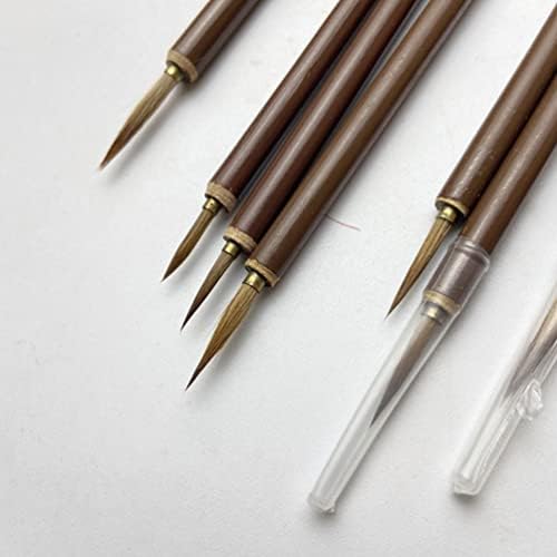 Canetas japonesas canetas japonesas canetas japonesas pincéis de caneta conjuntos de tinstbrushes: 6pcs desenhando
