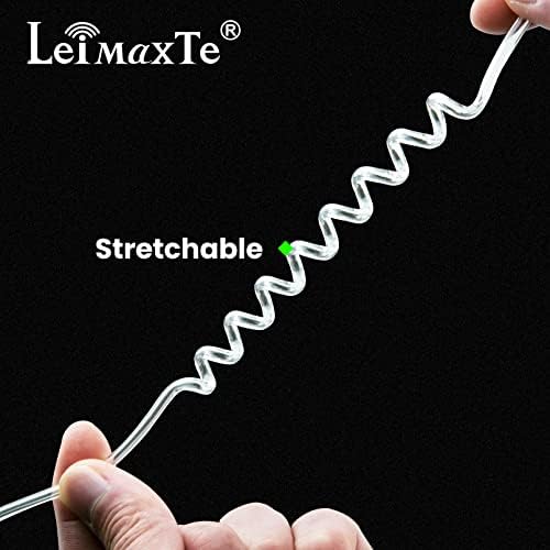 Tubos de bobina do tubo acústico de Leimaxte Substituição de bobina de bobina para fones de ouvido de