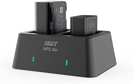 ISDT NP2 AIR NP-FZ100 NP-FW50 NP-BX1 CARREGADOR DE BATERIA DO APP APP para baterias Sony Cyber-Shot DSC-RX100,