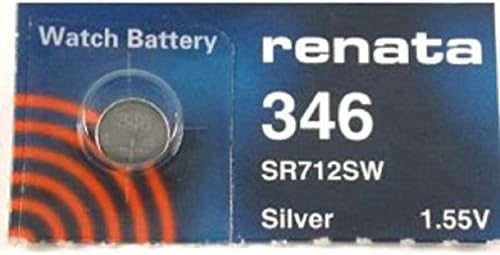 Renata Single Watch Battery Swiss Made Renata 346 ou SR 712 SW 1.55V