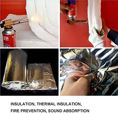 Isolamento de fibra de fibra de cerâmica qulaco cobertor de incêndio, para fogões lareiras forges forges forges