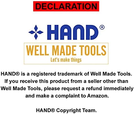 Conjunto de 4 Hand® de 4 Premium Professional Gold Tom Metal Lacing Stitching Ferramenta de perfuração - 1,