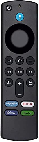 Substituição remota de voz para Alexa Voice Remote, compatível com Fire TV Stick 4K, Fire TV Stick, Fire