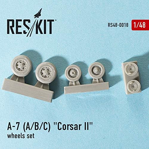 Reskit RS48-0018-1/48-Rodas de resina definidas para LTV A-7 Corsair II A/B/C/E