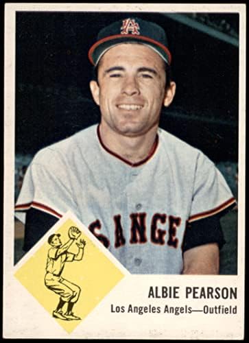 1963 Fleer 19 Albie Pearson Los Angeles Angels Ex/Mt Angels