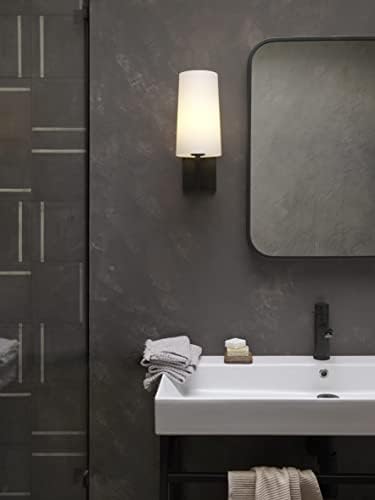 Astro Riva 350, luz de parede de banheiro diminuído, e26/meio de classificação seca, projetada na Grã