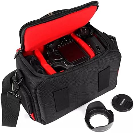 Mochila de câmera à prova d'água sdgh Backpack de ombro ajustável Zippers duplos projetados à prova de choque