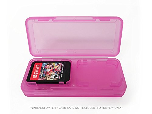 Indigo 7 - Nintendo Switch Game Card Storage Plástico Hard Case Protetor Case de 24 anos, verde