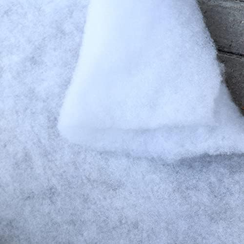 RJSQAQE FALSO PERMOLO DE NEW, 4,9x3.3ft macio macio e grosso de capa de neve de Natal de Natal, capa de